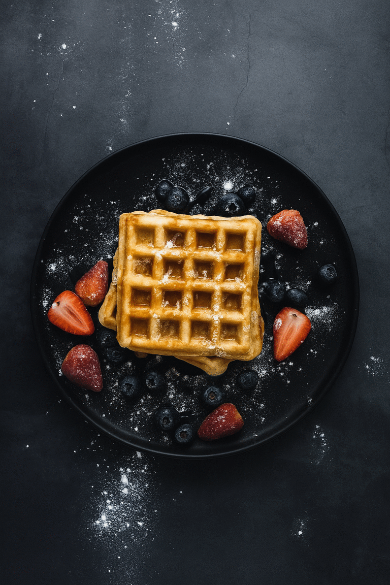 Sourdough Discard Waffles