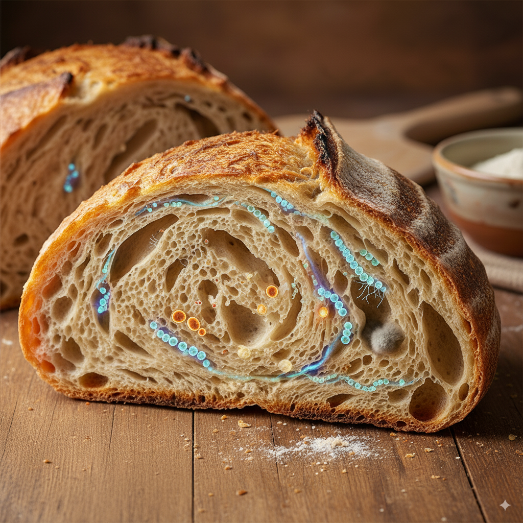 Sourdough Fermentation Activities 1 Sliced loaf of bread
