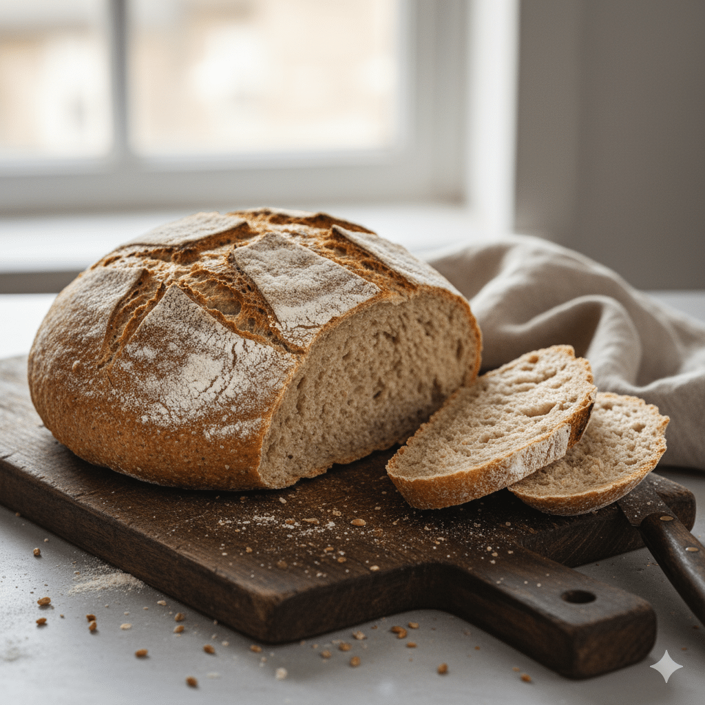 Whole Grain Sourdough Bread Recipe