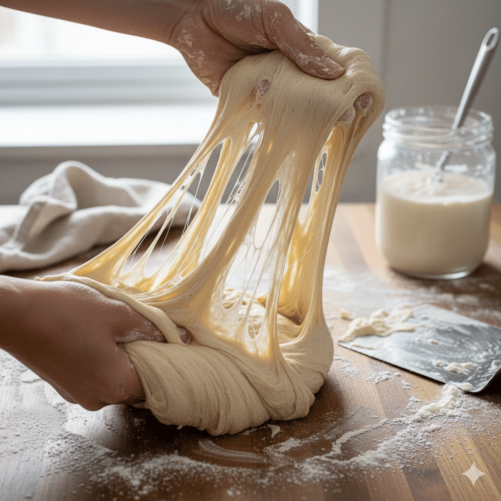 Home 2 sourdough too sticky