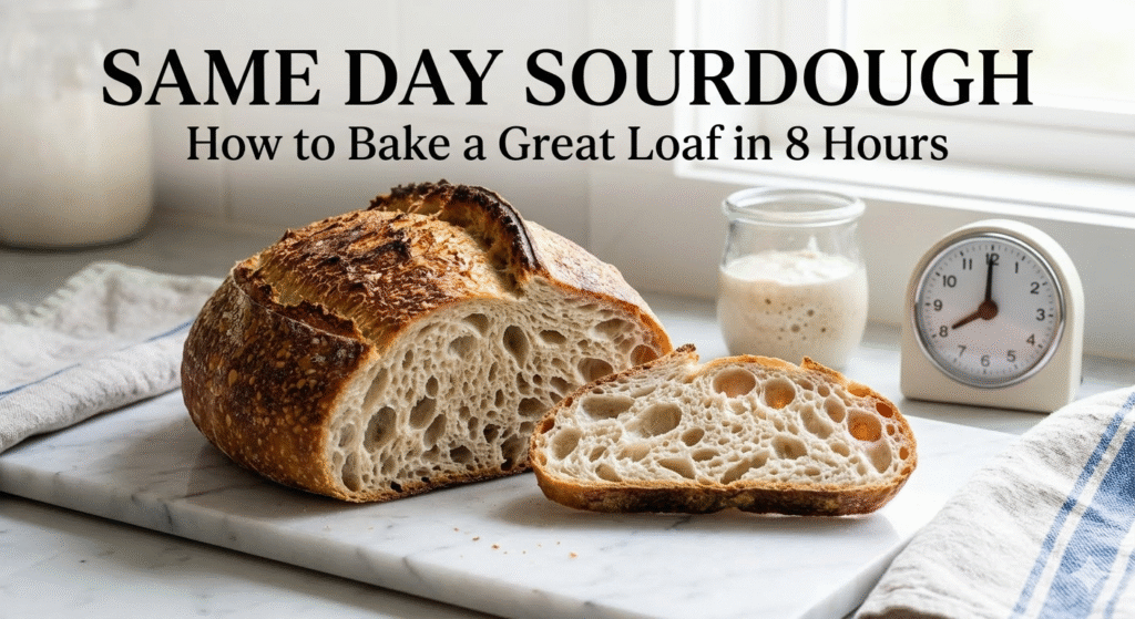 Same Day Sourdough: How to Bake a Great Loaf in 8 Hours 1 Same Day Sourdough