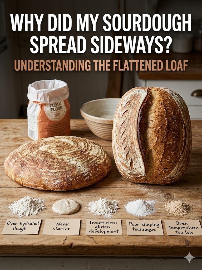 Why Did My Sourdough Spread Sideways? (And How to Fix It) 2 Why Did My Sourdough Spread Sideways? (And How to Fix It)